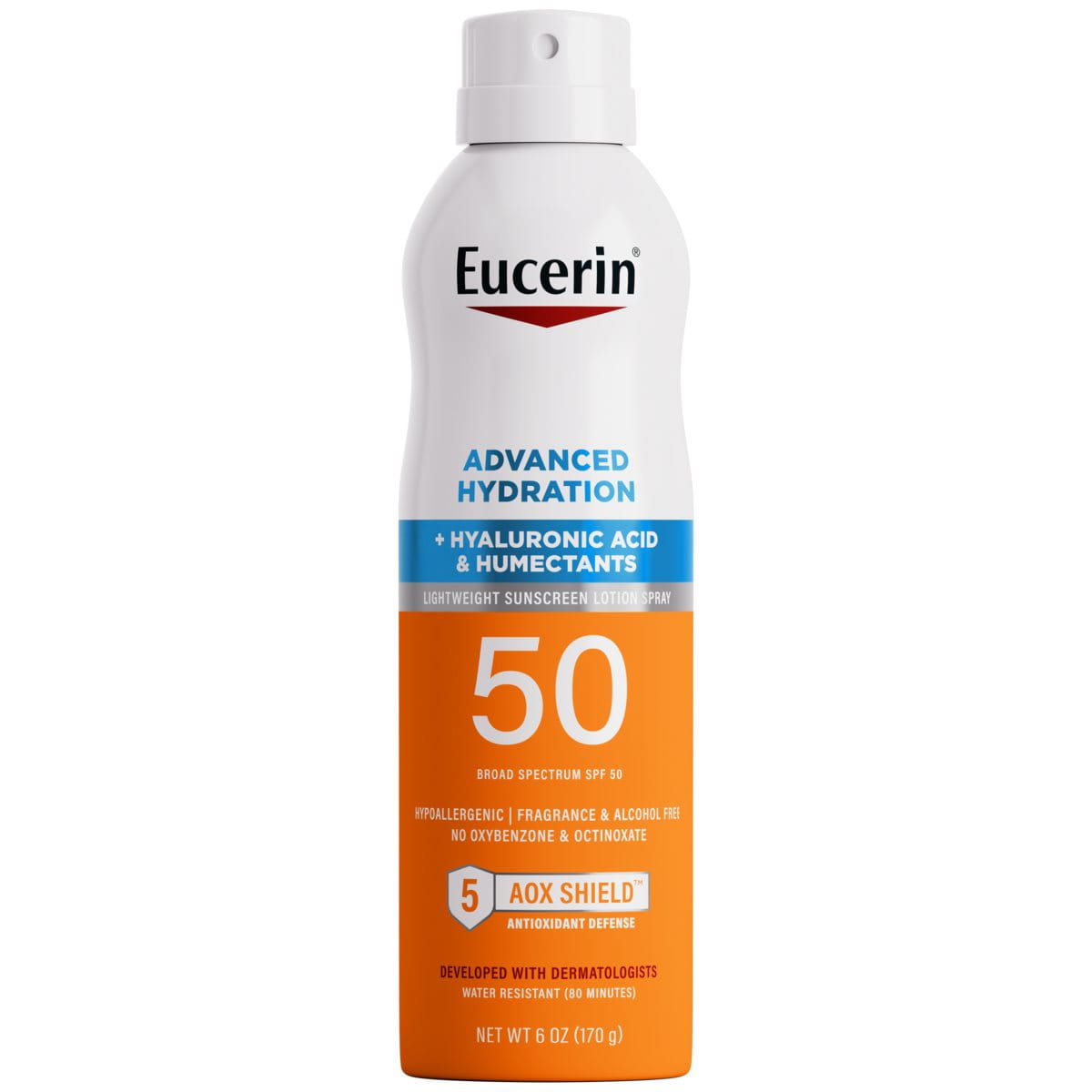 Advanced Hydration Sunscreen Spray SPF 50 - Eucerin Sun